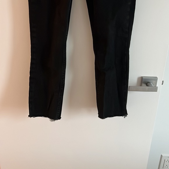 Gap Vintage slim mid rise in black short inseam - Picture 7 of 9